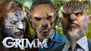 EVERY WESEN From Season 2 | Grimm