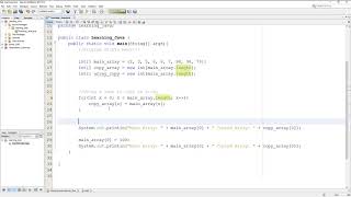 LEARN JAVA: Array Copying