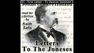 Letters to the Joneses by Josiah Gilbert Holland read by Keith Salis Part 1/2 | Full Audio Book