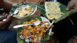 Kerala Street Food Thattukada Food|Kappa Motta,Spicy Food|South Indian Street Food #Keralastreetfood