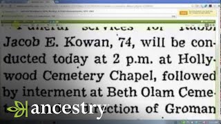Alternatives to Death Certificates in Genealogy | Ancestry