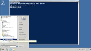 run a Powershell Commandlet