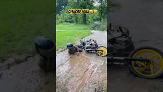 Offroad FAILS🤣😂which is best?? #farazstuntrider #bikers #superbikes #bike