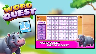 Word Quest || Construct 3 Game Template || Source code