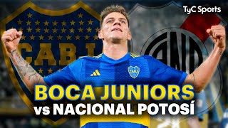 EN VIVO 🔴 BOCA JUNIORS vs NACIONAL POTOSÍ | Copa Sudamericana - Fecha 1 | Vivilo en TyC SPORTS