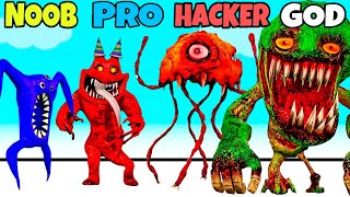 NOOB vs PRO vs HACKER vs GOD in Banban Monster Box