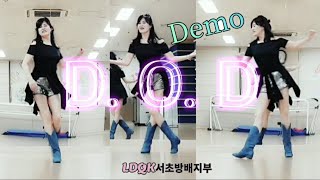 D.O.D Line Dance Low Intermediate Demo