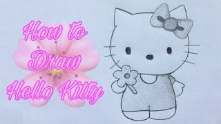How to Draw Hello Kitty Step by Step | Very Easy | Pencil Sketch