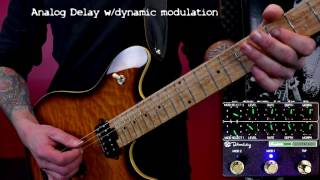 Keeley Super Mod Workstation - every effect