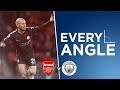 SUPERB PASSING GOAL | Every Angle | David Silva v Arsenal