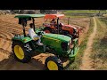 John Deere 5105 V/s Kabota 4501|| JD40 HP ने पीछे छोड़ दिया 45HP kabota ट्रैक्टर को ||