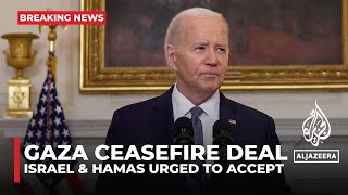 US, global allies release joint statement on Gaza ceasefire deal