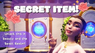 SECRET ITEM UNLOCK in Beauty and the Beast Realm Disney Dreamlight Valley