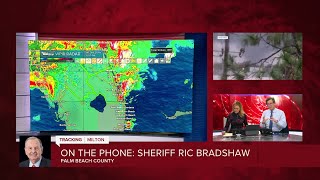 PBSO Sheriff Ric Bradshaw talks to WPTV following tornado outbreak