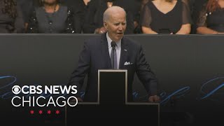 Full remarks from Pres. Joe Biden at Rev. Jesse Jackson's funeral in Chicago
