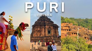 Puri Travel Vlog | Daytime in Puri | Puri Tour in Winter | শীতকালে পূরী ভ্রমণ | প্রথম বার পুরী এলাম