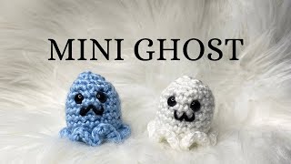 Mini Crochet Ghost Pattern | Crochetaween 2024 Episode 10