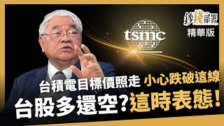 【精華】台積電目標價續衝？但小心跌破這條線，杜金龍解析台股走向《鈔錢部署》盧燕俐 ft.杜金龍 20250226