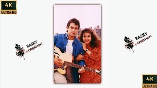 Chaha Hai Tujhko / / #90 evergreen / / #Udit / / #Aamir Khan / / Status song..