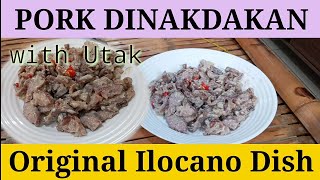 Pork Dinakdakan | Dinakdakan recipe with utak | Ilocano Dish | Gentis Place