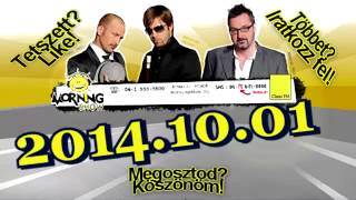 ClassFM MorningShow teljes adás 2014 10 01 A 80-as évek, Bocsánatkérések, Sebestyén Benet adásban!