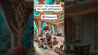 POV: Ton chat selon ton signe astrologique #chat #humour #pov #catmemes #astrology