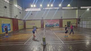 Bajpai-Pradduman vs Pratul-Vinay badminton doubles