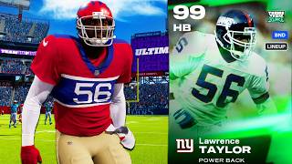 HB Lawrence Taylor Makes Madden Fun