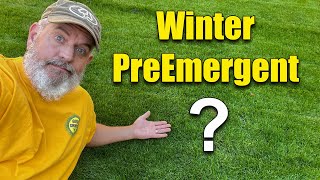 Winter Lawn Preemergent - New Sod Preemergent