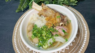 Lao Pho ວິທີຕົ້ມນ້ຳເຝີ ໃຫ້ໃສໆແລະຫອມສະມຸນໄພ