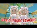 DI PRANK SAMA TOWER!??😵 Aku dan Adikku Main Sampai Emosi! 💢 | Roblox Indonesia 🇮🇩 |