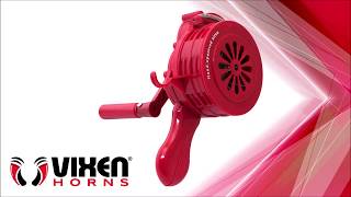 Vixen Horns Portable Hand Operated Siren (Red) VXS-1000P