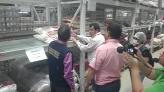 Operativo de seguridad en supermercados de Piura 20.03.2017