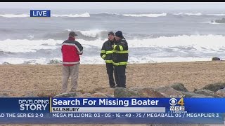 Coast Guard Resumes Search For Missing Boater Off Salisbury Beach