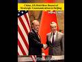 China, US Hold New Round of Strategic Communication in Beijing #fyp #fypシ  #usa #sullivan #beijing