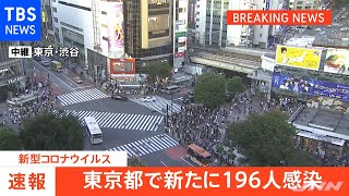 【速報】東京都、新たに１９６人の感染発表［新型コロナ］