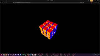 PROGRAMMATING RUBY CUBE WITH THREEJS, JAVASCRIPT, AND HTML