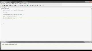 Java programming Tutorial 11 - Getting User Input and more about Char variables