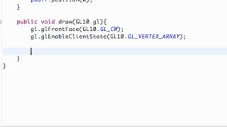 Android Application Development Tutorial - 174 - Creating Draw method for OpenGL