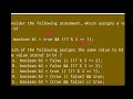 Equivalent Boolean Expressions (Java) - AP Computer Science A
