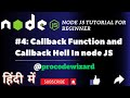 Introduction to callbacks & callback hell | node js course | best node js tutorial on youtube
