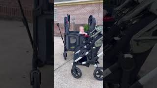 Comparison of the Bugaboo Donkey stroller and Voya XT Quad Wagon #quadwagon #bugaboodonkey