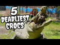 Top 5 Deadliest Crocodiles!!