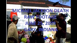 Michael Jackson Death - Gary, Indiana, June 25, 2009, Childhood Home