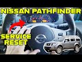 Nissan Pathfinder Service Light Reset | How to RESET NISSAN PATHFINDER SERVICE WARNING | Full Guide