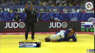 Judo 2015 Grand Slam Tyumen: Sicardi (MON) - Telmanov (KAZ) [-60kg] bronze