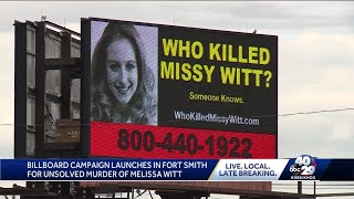 Who killed Missy Witt? Fort Smith unsolved murder subject of new billboard campaign