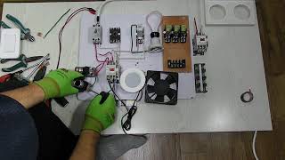 전자접촉기 자기유지회로 Self holding circuit of magnetic contactor