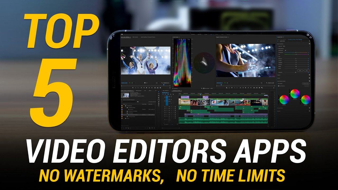 5 Best Free Professional VIDEO EDITING Apps For Android/IOS 2022 (No ...