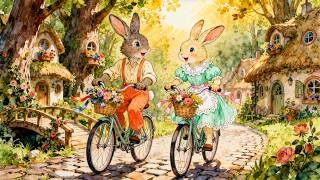 In a Hidden Blossom Woods | Soft Celtic Melodies & Spring Storybook Ambience